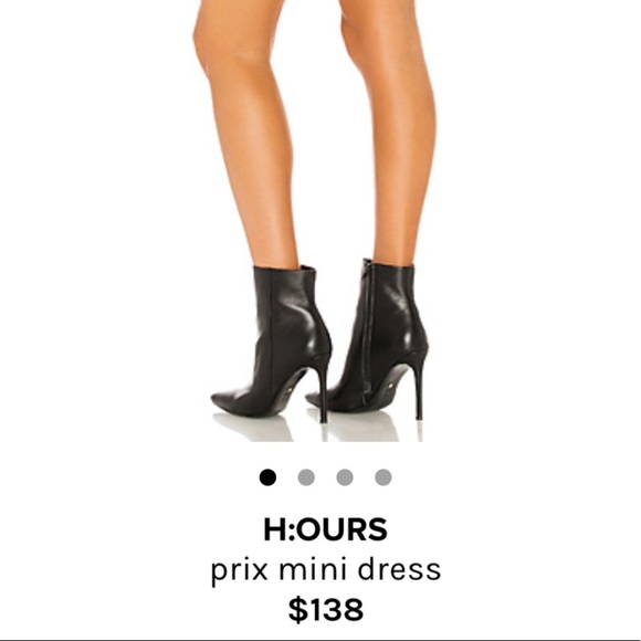 NEW revolve H:ours black mini dress XXS - Picture 6 of 8